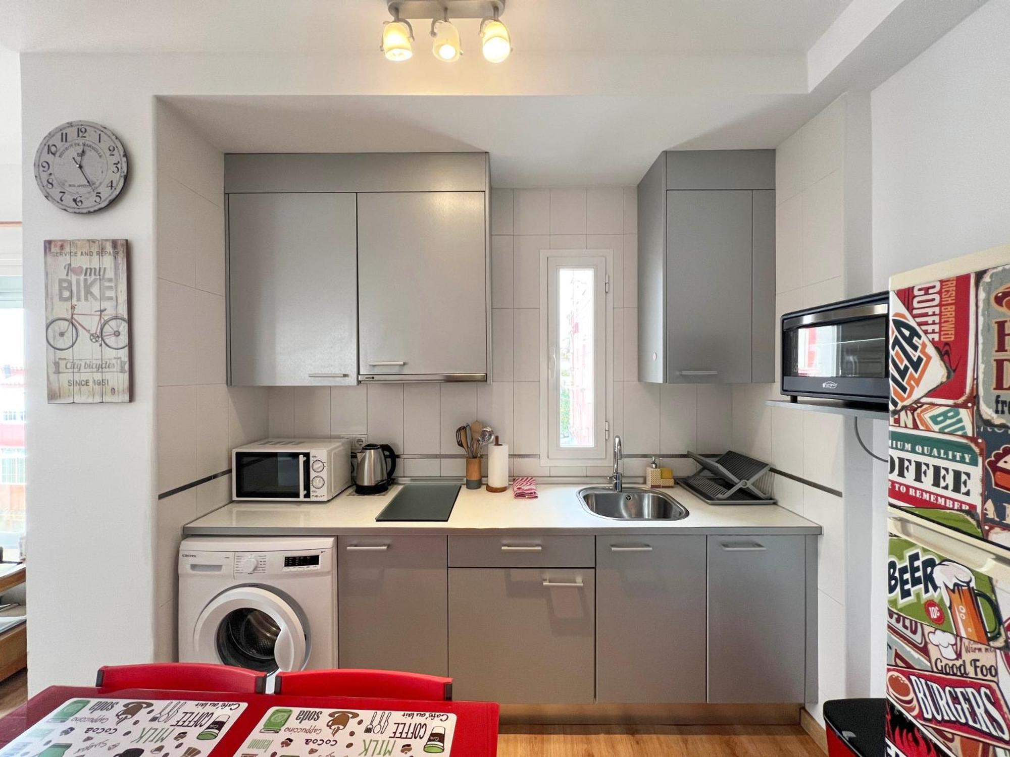 شقة Barcelo 30, Terrace, Center, Garage On Request, Quite Neighborhood, Ba مالقة المظهر الخارجي الصورة