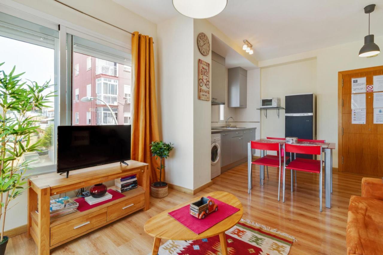شقة Barcelo 30, Terrace, Center, Garage On Request, Quite Neighborhood, Ba مالقة المظهر الخارجي الصورة